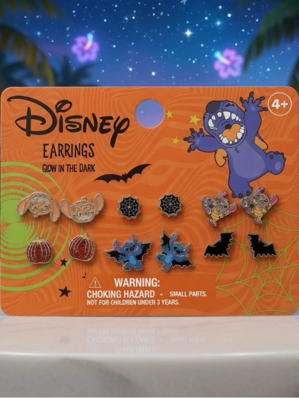 Stitch Earrings & Necklace Set-New